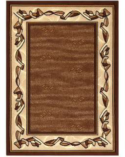 Kusový koberec BCF F25 hnědý